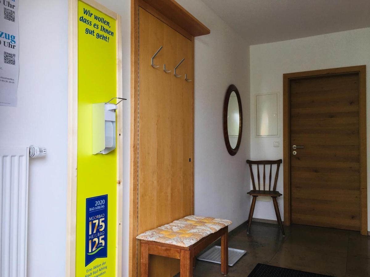 באד אייבלינג Ferienwohnung Bergblick מראה חיצוני תמונה