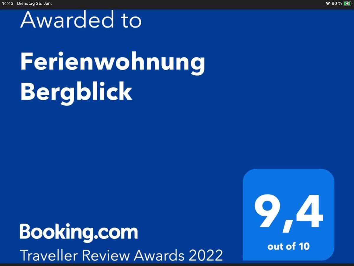 באד אייבלינג Ferienwohnung Bergblick מראה חיצוני תמונה
